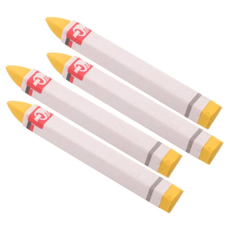 BESTOYARD 4 Stücke Reifen Reparatur Marker Stift Stifte Dicke Autos Detaillierung Fix Automotive Reifen Stift Marker Für Ups Auto Reifen Markierung Stift Wachs Gelb von BESTOYARD