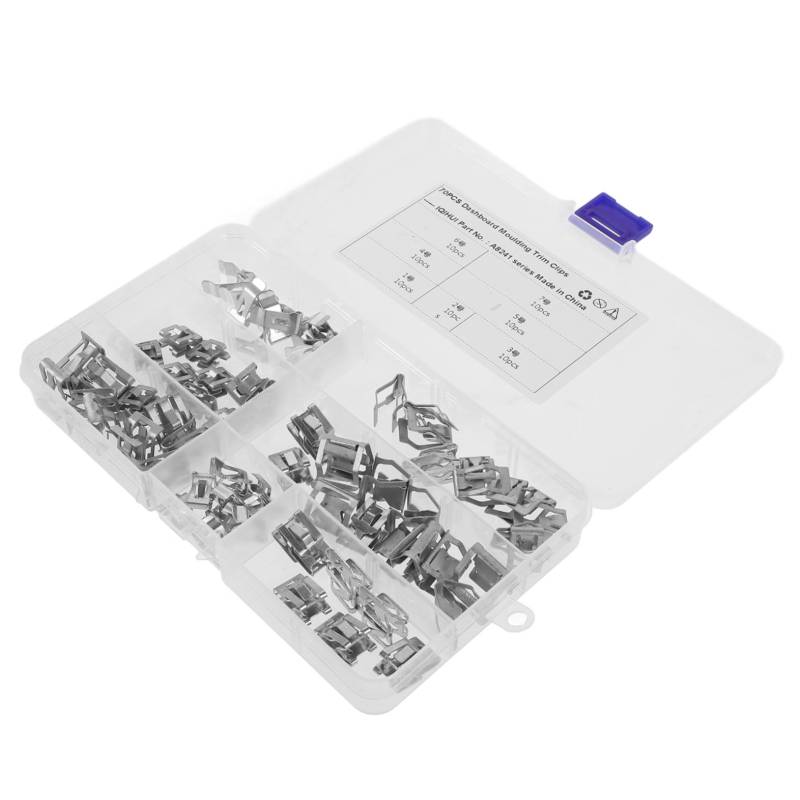 BESTOYARD 70Stücke Teiliges Auto Befestigungsclips aus Universelle Clips für Armaturenbrettverkleidungen Langlebig und Installieren für Verschiedene von BESTOYARD