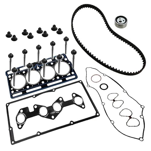 1x Zylinderkopfdichtungssatz + Zylinderkopfschraubensatz + Zahnriemensatz 1x Zylinderkopfdichtungssatz + Zylinderkopfschraubensatz + Zahnriemensatz von BESTPRICE