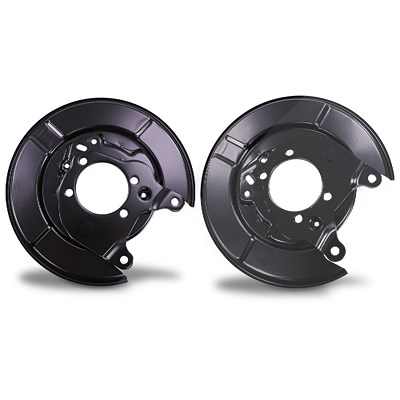 Bestprice 2x Deckblech für Bremsscheibe hinten für Nissan, Renault von BESTPRICE