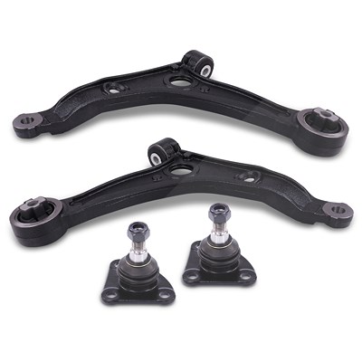Bestprice 2x Querlenker + 2x Traggelenk vorne für Citroën, Fiat, Peugeot von BESTPRICE