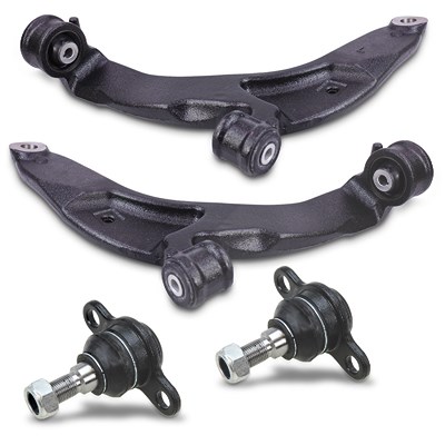Bestprice 2x Querlenker + 2x Traggelenk vorne für VW von BESTPRICE