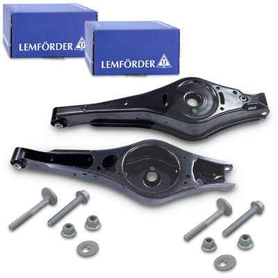 Bestprice 2x Querlenker hinten unten + Schraubensatz für Audi, Seat, Skoda, VW von BESTPRICE