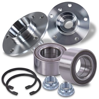 Bestprice 2x Radlager + 2x Radnabe hinten für BMW Bestprice 2x Radlager + 2x Radnabe hinten für BMW von BESTPRICE