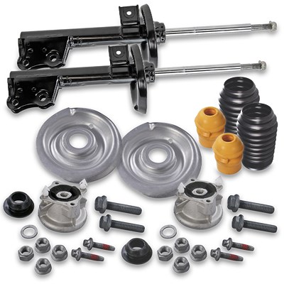 Bestprice 2x Stoßdämpfer +Domlager inkl. Staubschutzsatz vorne für Mercedes-Benz Bestprice 2x Stoßdämpfer +Domlager inkl. Staubschutzsatz vorne für Mercedes-Benz von BESTPRICE