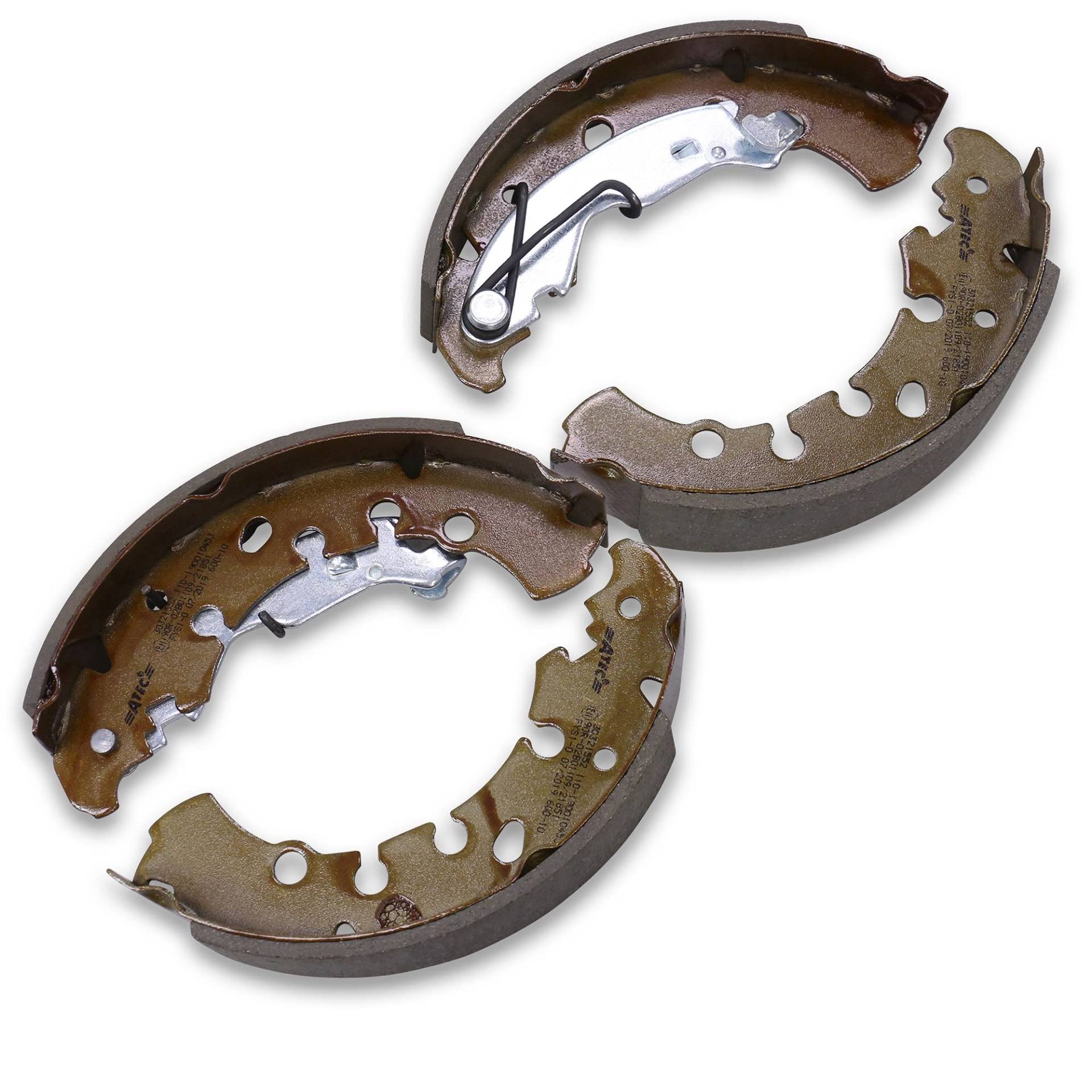 4x Bremsbacken Satz Bremsbacken Ø 203 x 38 für Trommelbremse hinten von Homry
