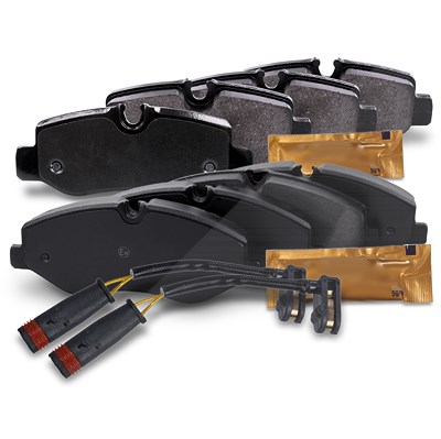 Bestprice 8x Bremsbeläge +VWK Vorne + Hinten für Mercedes-Benz Bestprice 8x Bremsbeläge +VWK Vorne + Hinten für Mercedes-Benz von BESTPRICE
