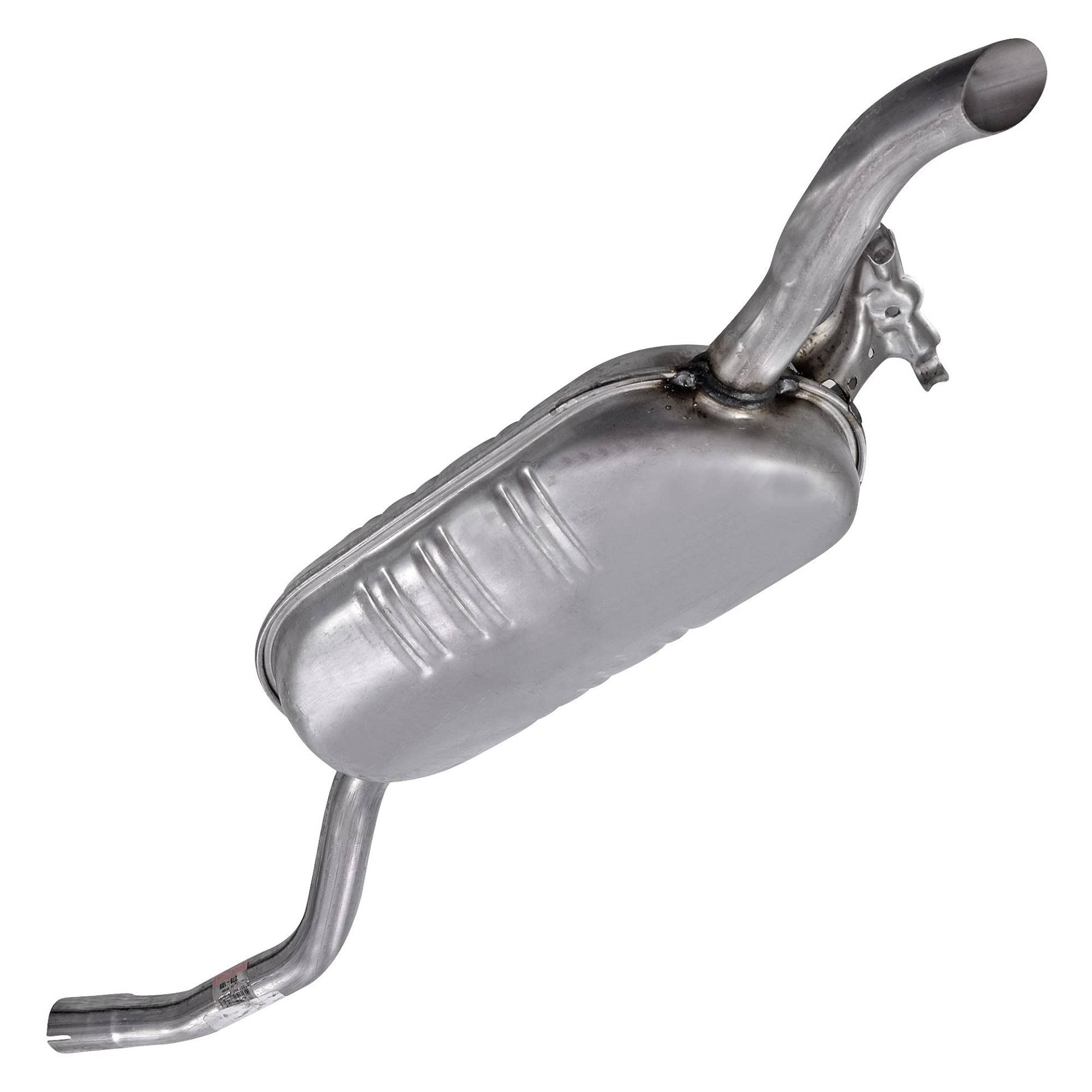 BESTPRICE 1x Endschalldämpfer Kompatibel mit MERCEDES-BENZ 124 Coupe (C124), 124 Stufenheck (W124), E-Klasse (W124) von Homry