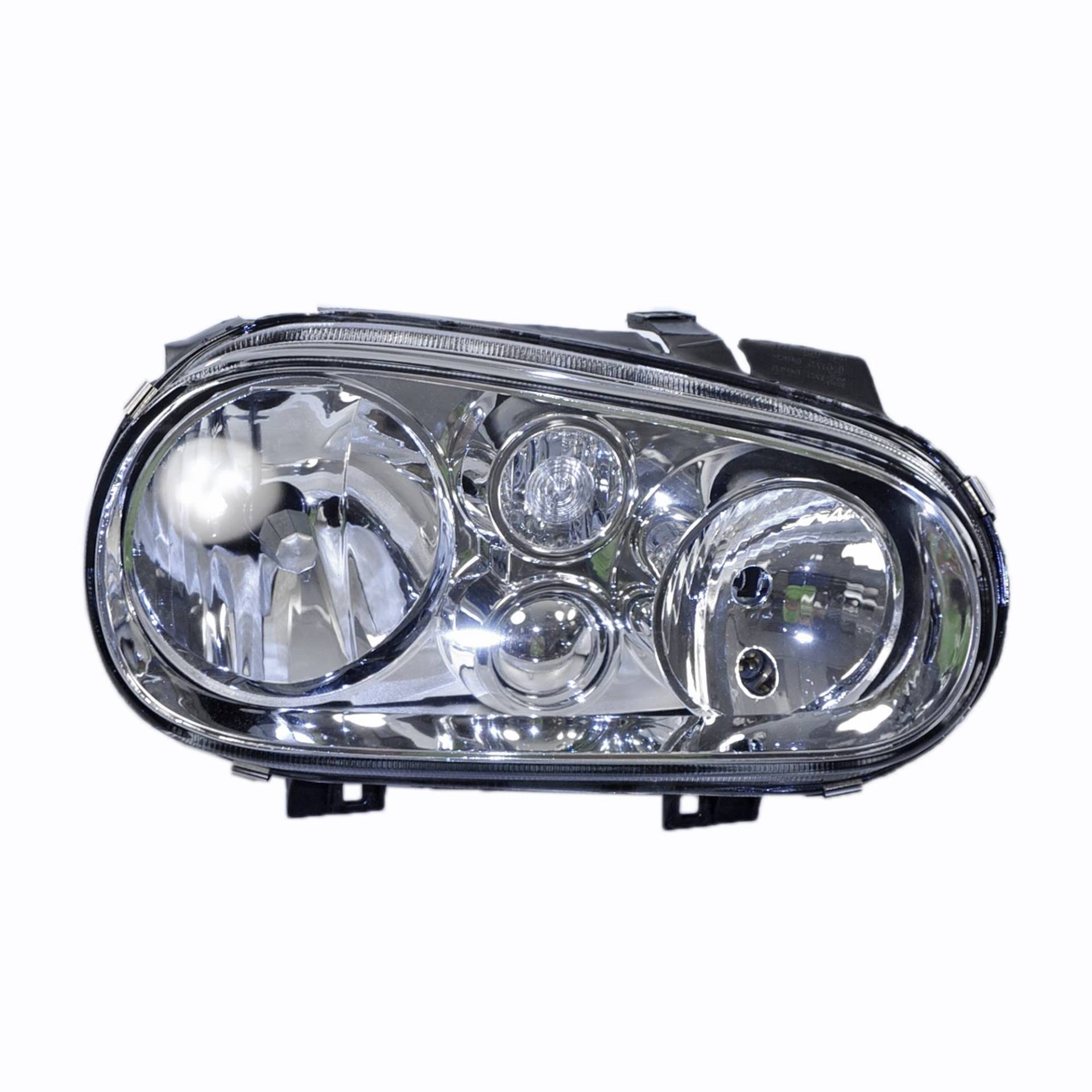 BESTPRICE 1x Hauptscheinwerfer vorne rechts H7 / H1 Frontscheinwerfer ohne Stellmotor, Kompatibel mit VW GOLF IV (1J1), GOLF IV Cabriolet (1E7), GOLF IV Variant (1J5) von Homry