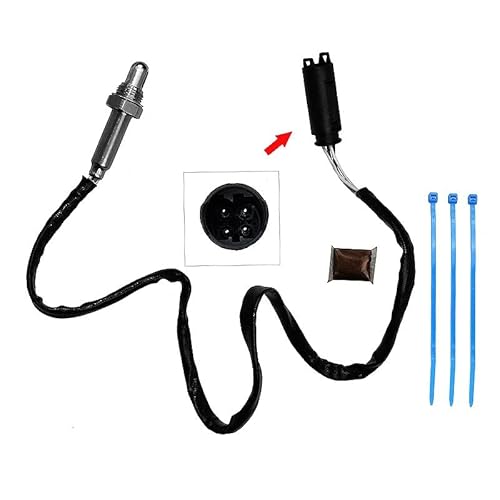 BESTPRICE 1x Lambdasonde Diagnosesonde nach Kat 4-polig Kompatibel mit BMW 3er (E46) (E36), 7 (E38), X5 (E53), Z3 Roadster (E36) von BESTPRICE