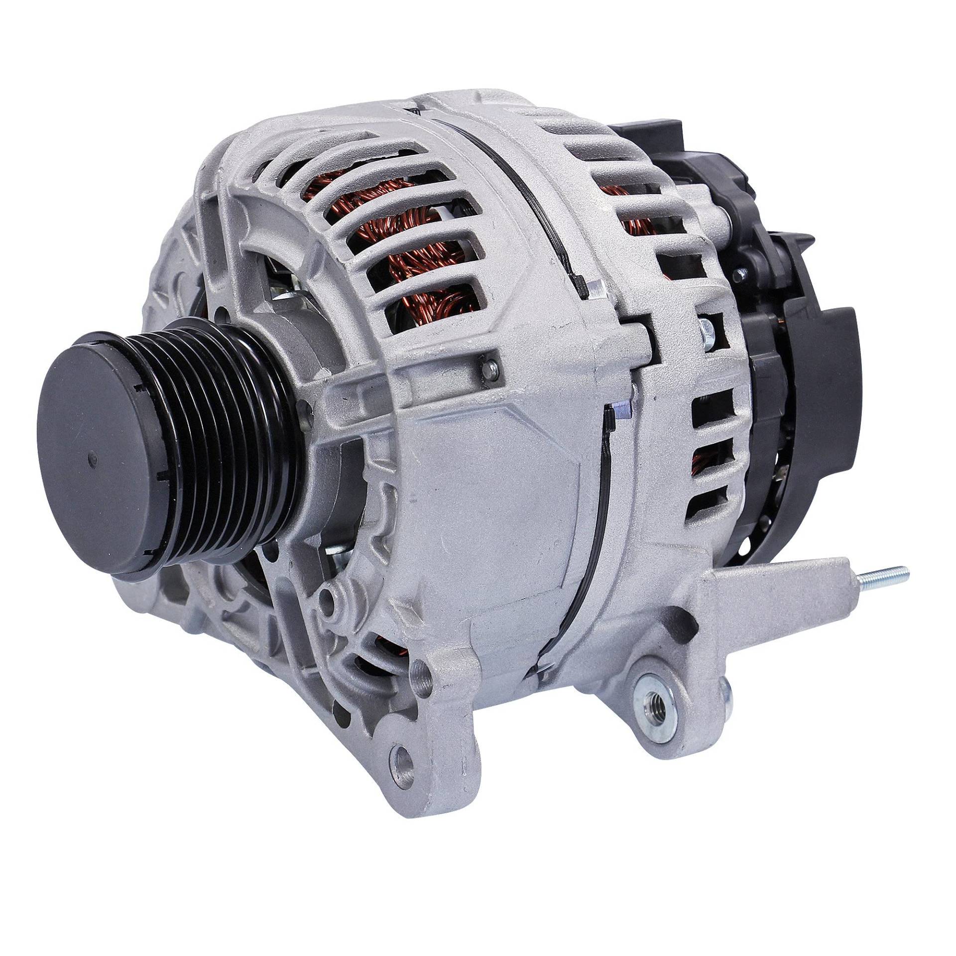 BESTPRICE 1x Lichtmaschine 14V 120A Kompatibel mit AUDI A2 (8Z0), SEAT AROSA (6H1), CORDOBA (6L2), IBIZA, SKODA FABIA 1, FABIA 2, ROOMSTER, VW LUPO I (6X1, 6E1), POLO (6N2) (9N_, 9A_) von BESTPRICE