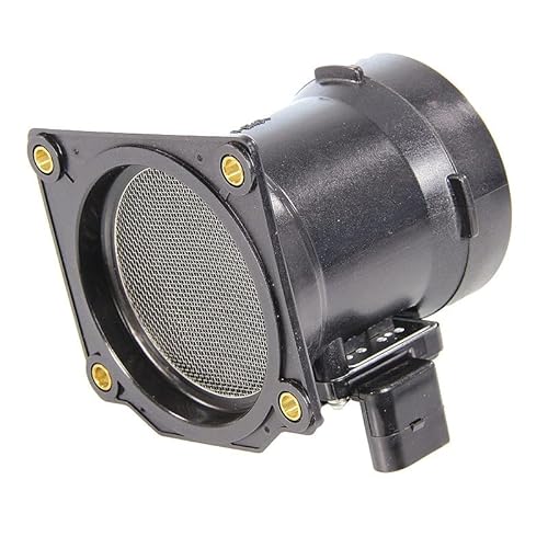 BESTPRICE 1x Luftmassenmesser 4-polig Kompatibel mit AUDI A4 B5 (8D2), A4 B5 Avant (8D5), A4 B6, A4 B6 Avant (8E5), A4 B6 Cabrio (8H7), A6 C5, A8 D2, SKODA SUPERB 1 (3U4), VW PASSAT B5, PASSAT B5.5, von BESTPRICE