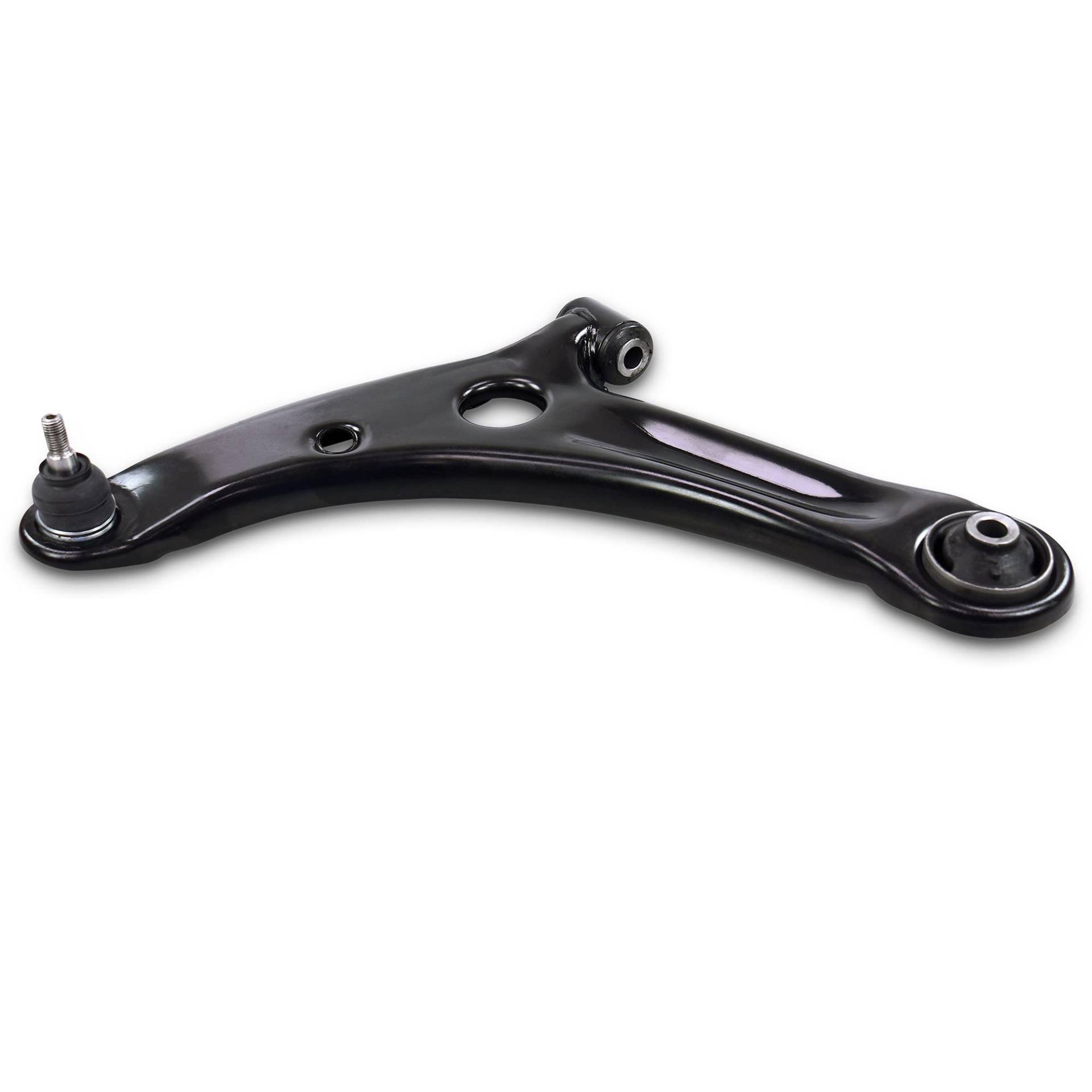 BESTPRICE 1x Querlenker Vorderachse, vorne unten links Kompatibel mit MITSUBISHI COLT CZC VI Cabriolet (RG), COLT VI (Z3_A, Z2_A), SMART FORFOUR (454) von Homry