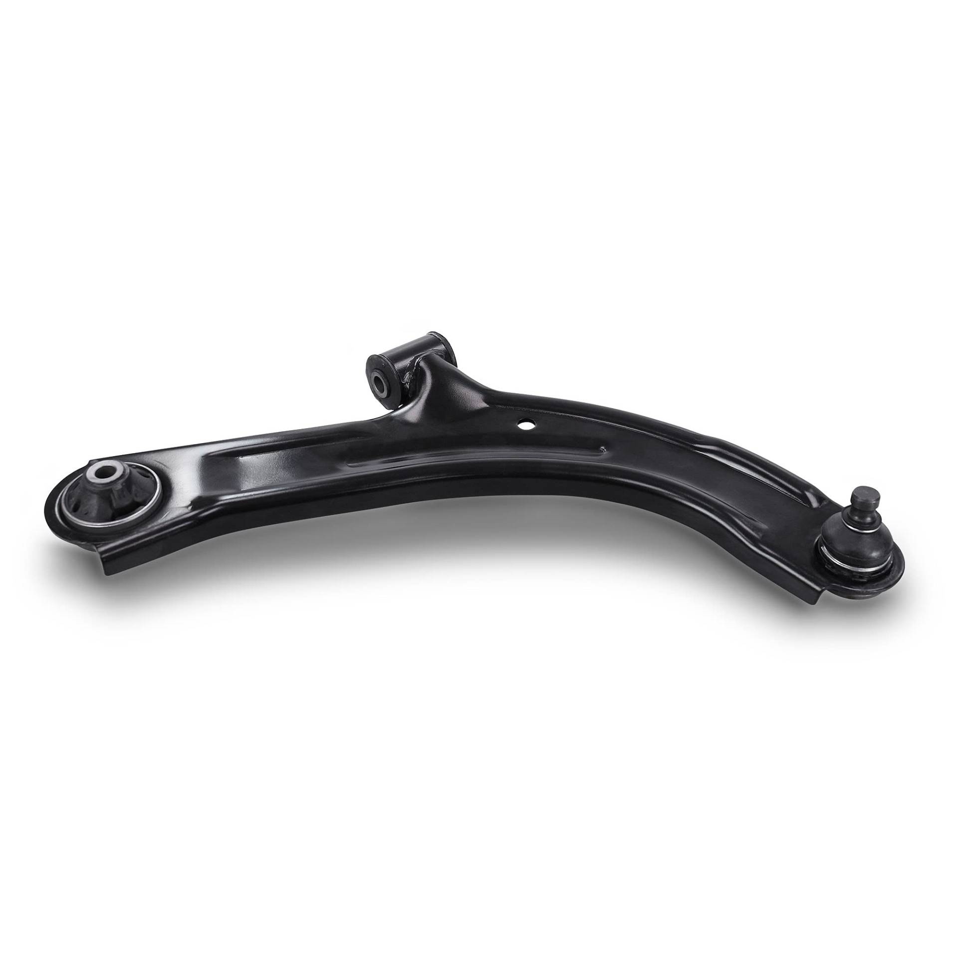 BESTPRICE 1x Querlenker Vorderachse, vorne unten rechts Kompatibel mit NISSAN MICRA C+C III (K12), MICRA III (K12), NOTE (E11, NE11) von PGONA