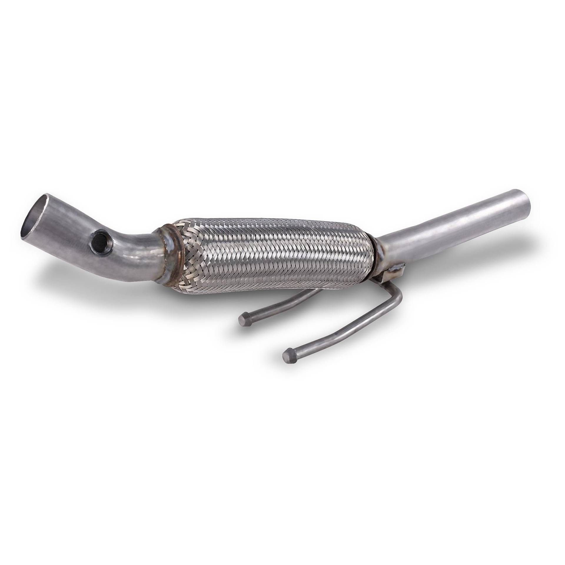 BESTPRICE 1x Reparaturrohr Katalysator mit Anbaumaterial KOMPATIBEL MIT - SEAT Mii (KF1, KE1), SKODA CITIGO (NF1), VW LOAD UP (121, 122, BL1, BL2), UP! (121, 122, BL1, BL2, BL3, 123) von BESTPRICE