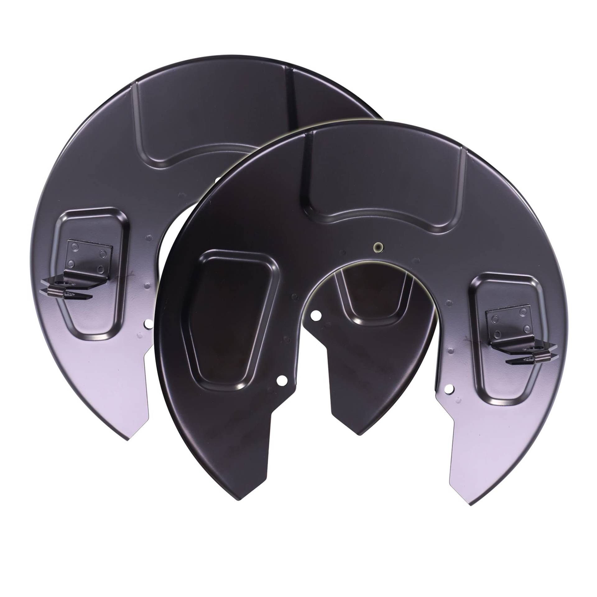 BESTPRICE 2x Ankerblech hinten links & rechts Spritzbelch Deckblech für Bremsscheibe Kompatibel mit FORD GALAXY I (WGR), SEAT ALHAMBRA (7V8, 7V9), VW SHARAN (7M8, 7M9, 7M6) von BESTPRICE