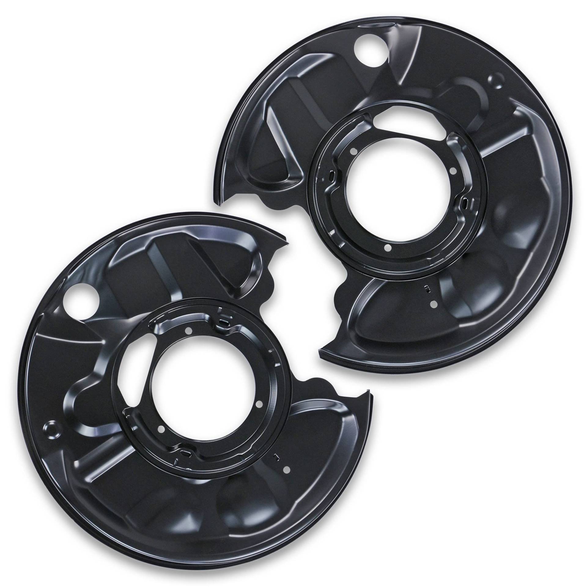 BESTPRICE 2x Ankerblech hinten links & rechts Spritzbelch Deckblech für Bremsscheibe Kompatibel mit MERCEDES 124er C-Klasse (W202)(S202), CLK, E-Klasse (W124)(W210)(A124)(C124)(S124), SL, SLK BESTPRICE 2x Ankerblech hinten links & rechts Spritzbelch Deckblech für Bremsscheibe Kompatibel mit MERCEDES 124er C-Klasse (W202)(S202), CLK, E-Klasse (W124)(W210)(A124)(C124)(S124), SL, SLK von PGONA