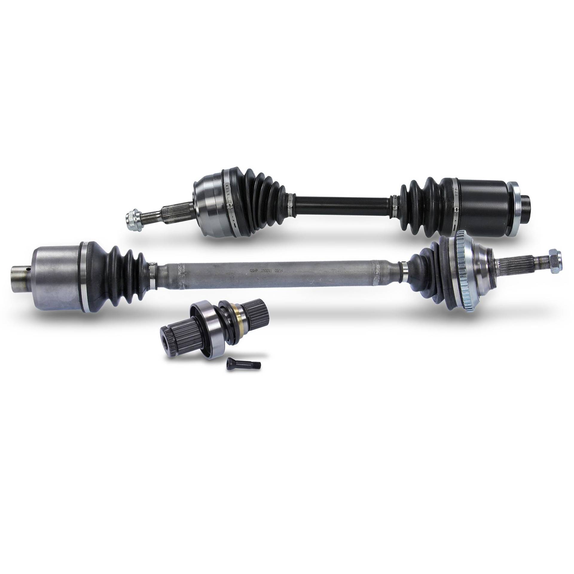 BESTPRICE 2x Antriebswelle vorne links & rechts Gelenkwelle, 1x Steckwelle Kompatibel mit VW MULTIVAN T5 (7HM, 7HN, 7HF, 7EF, 7EM, 7EN), TRANSPORTER T5 BESTPRICE 2x Antriebswelle vorne links & rechts Gelenkwelle, 1x Steckwelle Kompatibel mit VW MULTIVAN T5 (7HM, 7HN, 7HF, 7EF, 7EM, 7EN), TRANSPORTER T5 von BESTPRICE