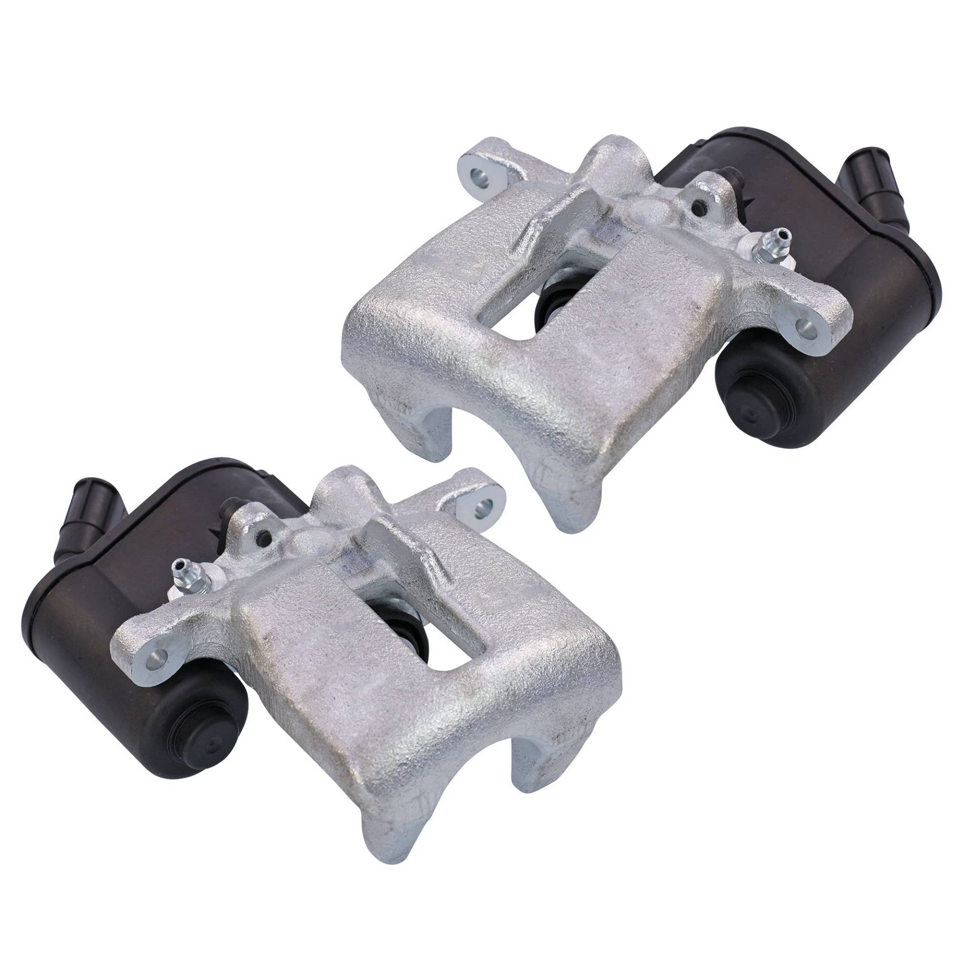 BESTPRICE 2x Bremssattel hinten links und rechts mit Stellelement für elektronische Festellbremse Bremszange, Kompatibel mit AUDI A6 Allroad C6 (4FH), A6 C6 (4F2), A6 C6 Avant (4F5) von BESTPRICE