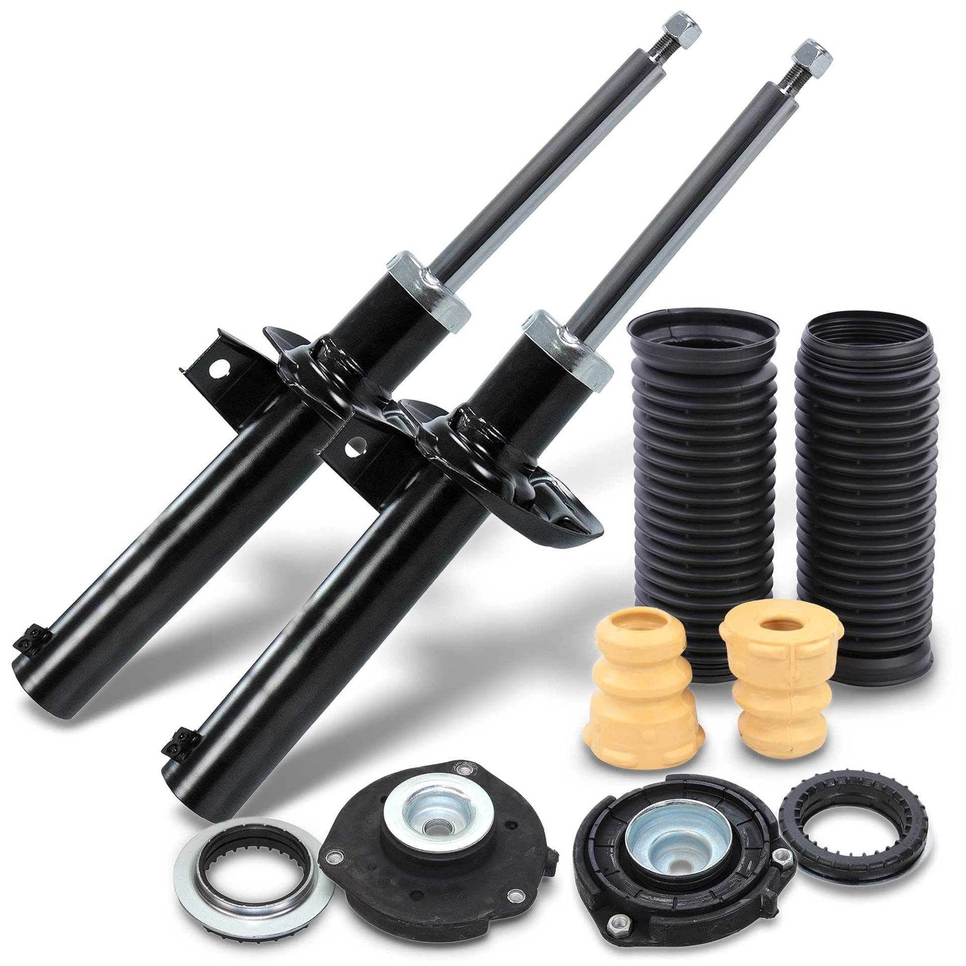 BESTPRICE 2x Gasdruck Stoßdämpfer Vorne Federbein Zweirohr inkl. Domlager & Staubschutzsatz BESTPRICE 2x Gasdruck Stoßdämpfer Vorne Federbein Zweirohr inkl. Domlager & Staubschutzsatz von BESTPRICE