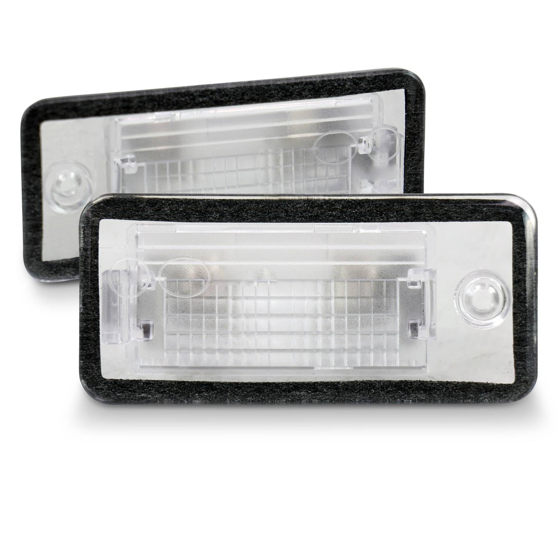 BESTPRICE 2x Kennzeichenleuchte hinten beidseitig, weiß, Halogen, Auto, Kennzeichenleuchte BESTPRICE 2x Kennzeichenleuchte hinten beidseitig, weiß, Halogen, Auto, Kennzeichenleuchte von BESTPRICE
