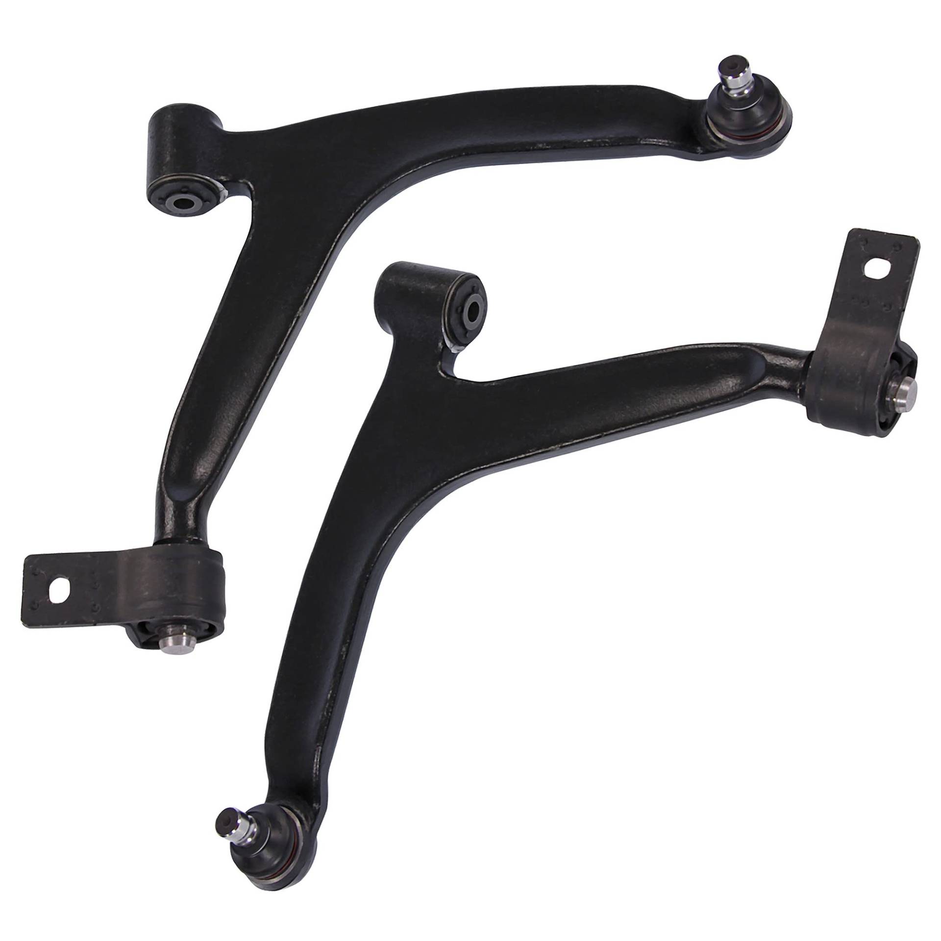 BESTPRICE 2x Querlenker Vorderachse vorne unten links & rechts Kompatibel mit CITROËN BERLINGO (MF_, GJK_, GFK_, M_), XSARA PICASSO (N68), PEUGEOT PARTNER (5_, G_) von BESTPRICE