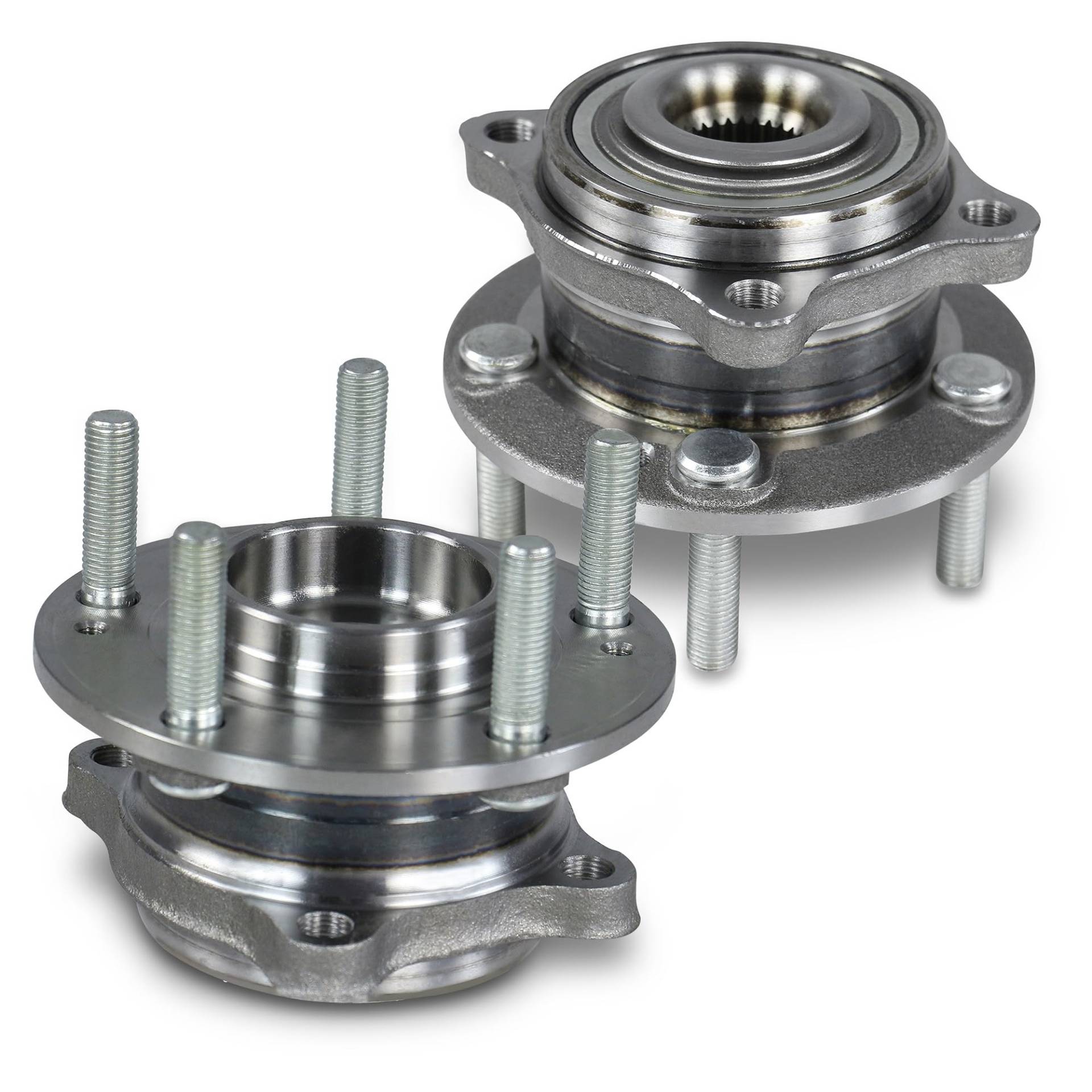 BESTPRICE 2x Radlager vorne Radlagersatz Radlager Set/hinten Kompatibel mit HYUNDAI GRAND SANTA FÉ,ix55,SANTA FÉ I (SM), SANTA FÉ II (CM), SANTA FÉ III (DM, DMA), KIA SORENTO II (XM) von BESTPRICE