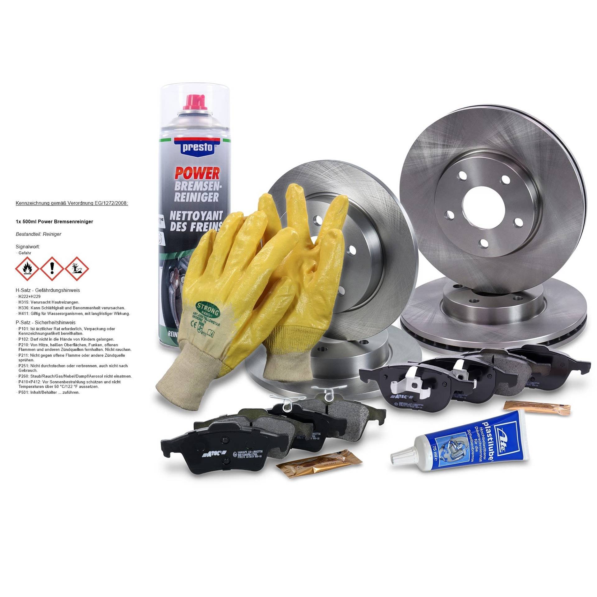 BESTPRICE BESTPRICE Bremsenset inkl. Bremsscheiben vorne Ø 278 mm + hinten Ø 265 mm + Bremsbeläge vorne und hinten BESTPRICE BESTPRICE Bremsenset inkl. Bremsscheiben vorne Ø 278 mm + hinten Ø 265 mm + Bremsbeläge vorne und hinten von BESTPRICE