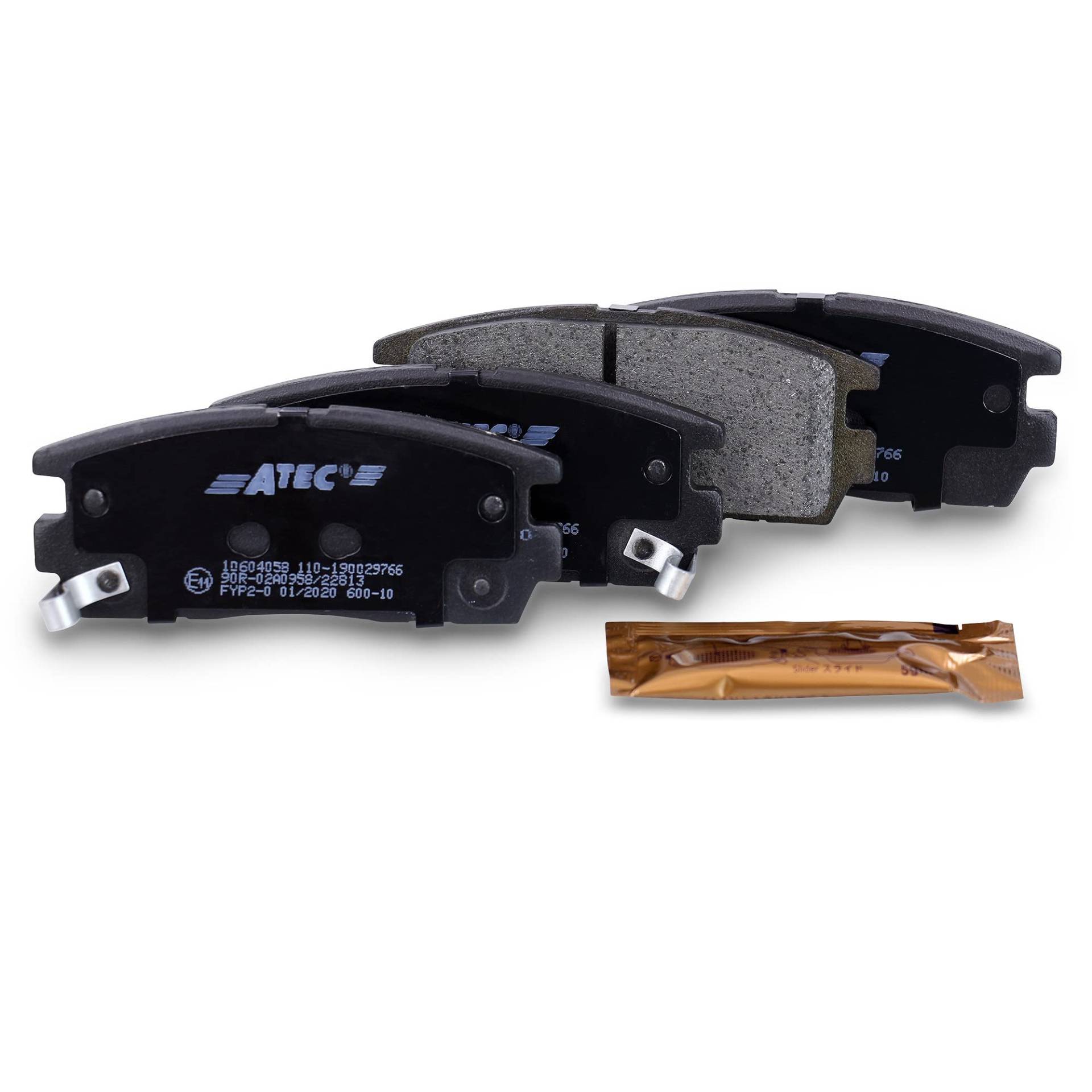 BESTPRICE Bremsbelagsatz Hinterachse, Bremsbeläge Bremsklötze hinten, 4 Stück, Kompatibel mit CHEVROLET CAPTIVA (C100, C140); HYUNDAI TERRACAN (HP); OPEL ANTARA A (L07); VAUXHALL ANTARA A (L07) BESTPRICE Bremsbelagsatz Hinterachse, Bremsbeläge Bremsklötze hinten, 4 Stück, Kompatibel mit CHEVROLET CAPTIVA (C100, C140); HYUNDAI TERRACAN (HP); OPEL ANTARA A (L07); VAUXHALL ANTARA A (L07) von BESTPRICE