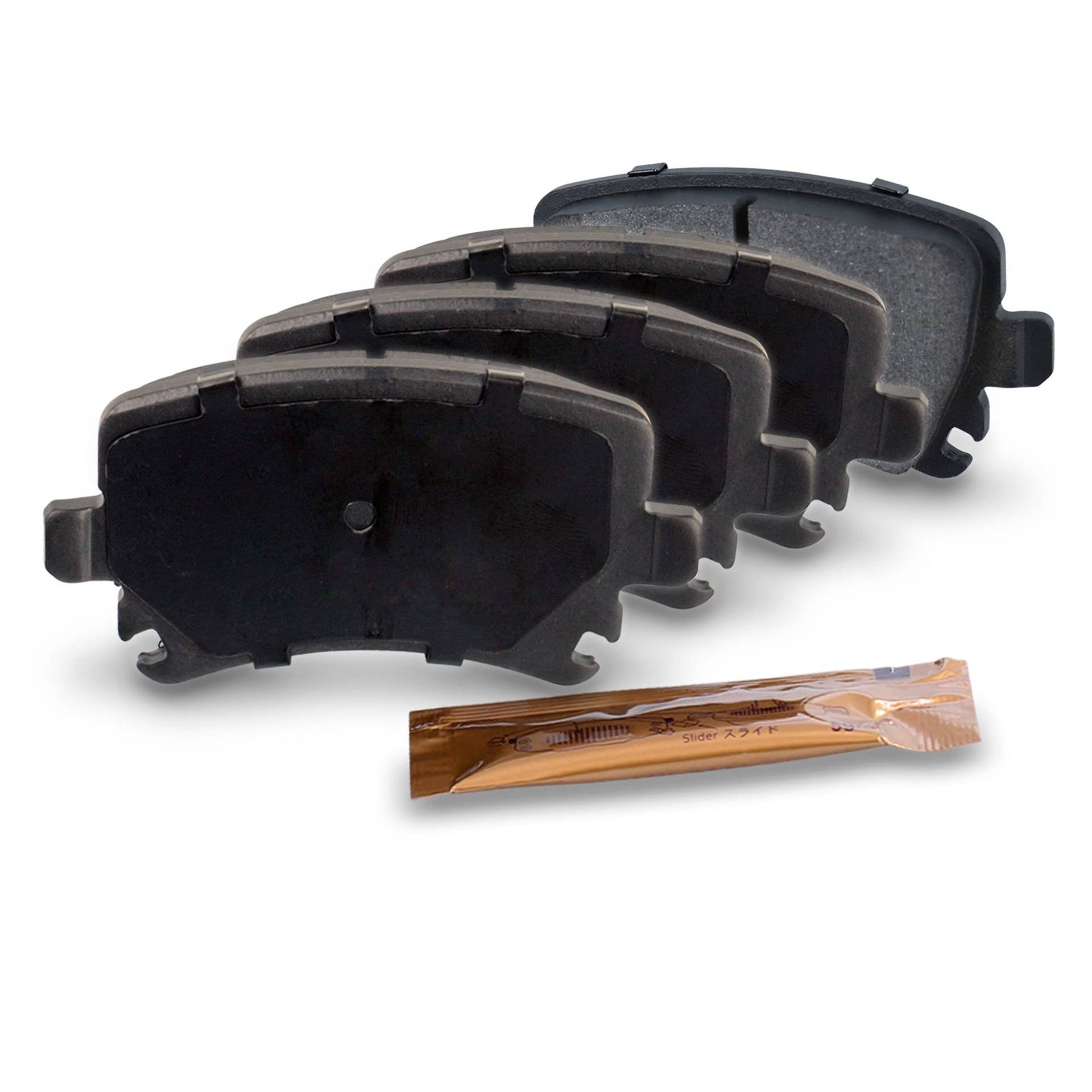 BESTPRICE Bremsbelagsatz Hinterachse, Bremsbeläge Bremsklötze hinten, 4 Stück BESTPRICE Bremsbelagsatz Hinterachse, Bremsbeläge Bremsklötze hinten, 4 Stück von BESTPRICE