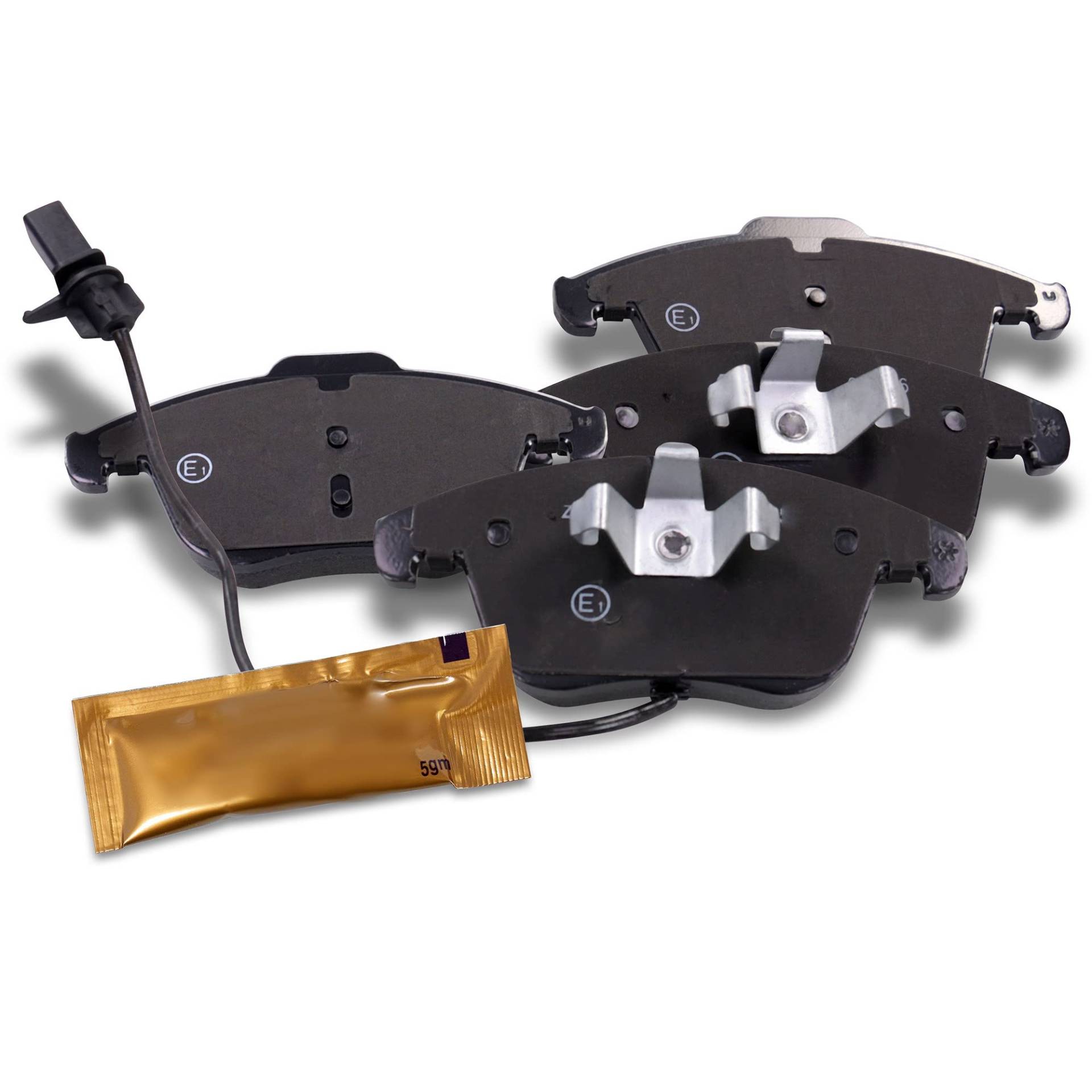 BESTPRICE Bremsbelagsatz Vorderachse, Bremsbeläge Bremsklötze vorne, 4 Stück, Kompatibel mit A udi A4 Allroad B8 (8KH), A4 B8 (8K2), A4 B8 Avant (8K5), A5 (8T3) (8F7) (8TA), Q5 (8RB) von Boppon
