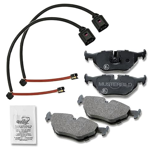 BESTPRICE Bremsbelagsatz Vorderachse, Bremsbeläge Bremsklötze vorne, 4 Stück, Kompatibel mit MERCEDES-BENZ C-Klasse (W203) (CL203) (S203), CLC-Klasse (CL203), CLK (C209) (A209), SLK (R171) von PGONA