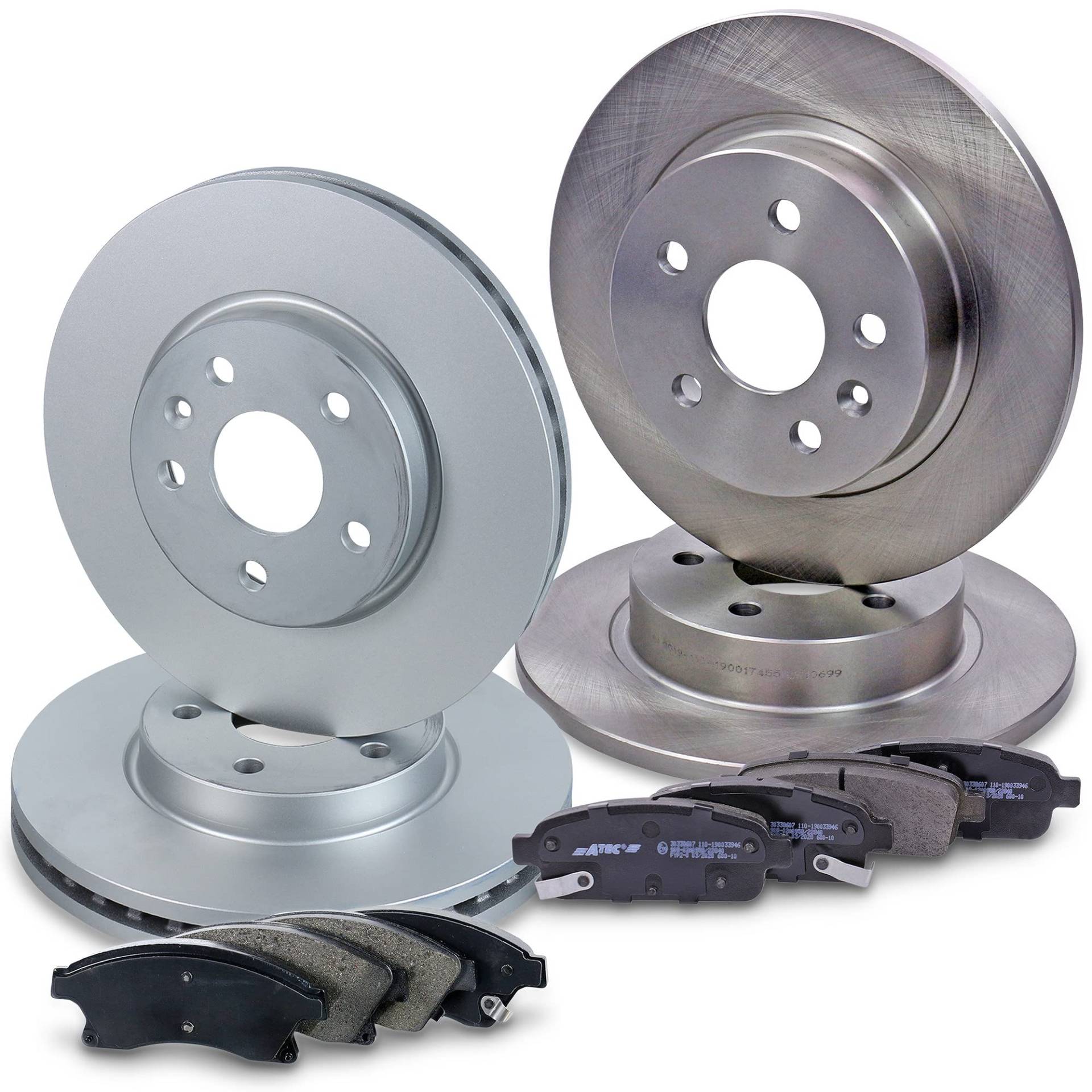 BESTPRICE BESTPRICE Bremsenset inkl. Bremsscheiben vorne Ø 276 mm + hinten Ø 268 mm + Bremsbeläge vorne und hinten BESTPRICE BESTPRICE Bremsenset inkl. Bremsscheiben vorne Ø 276 mm + hinten Ø 268 mm + Bremsbeläge vorne und hinten von Homry