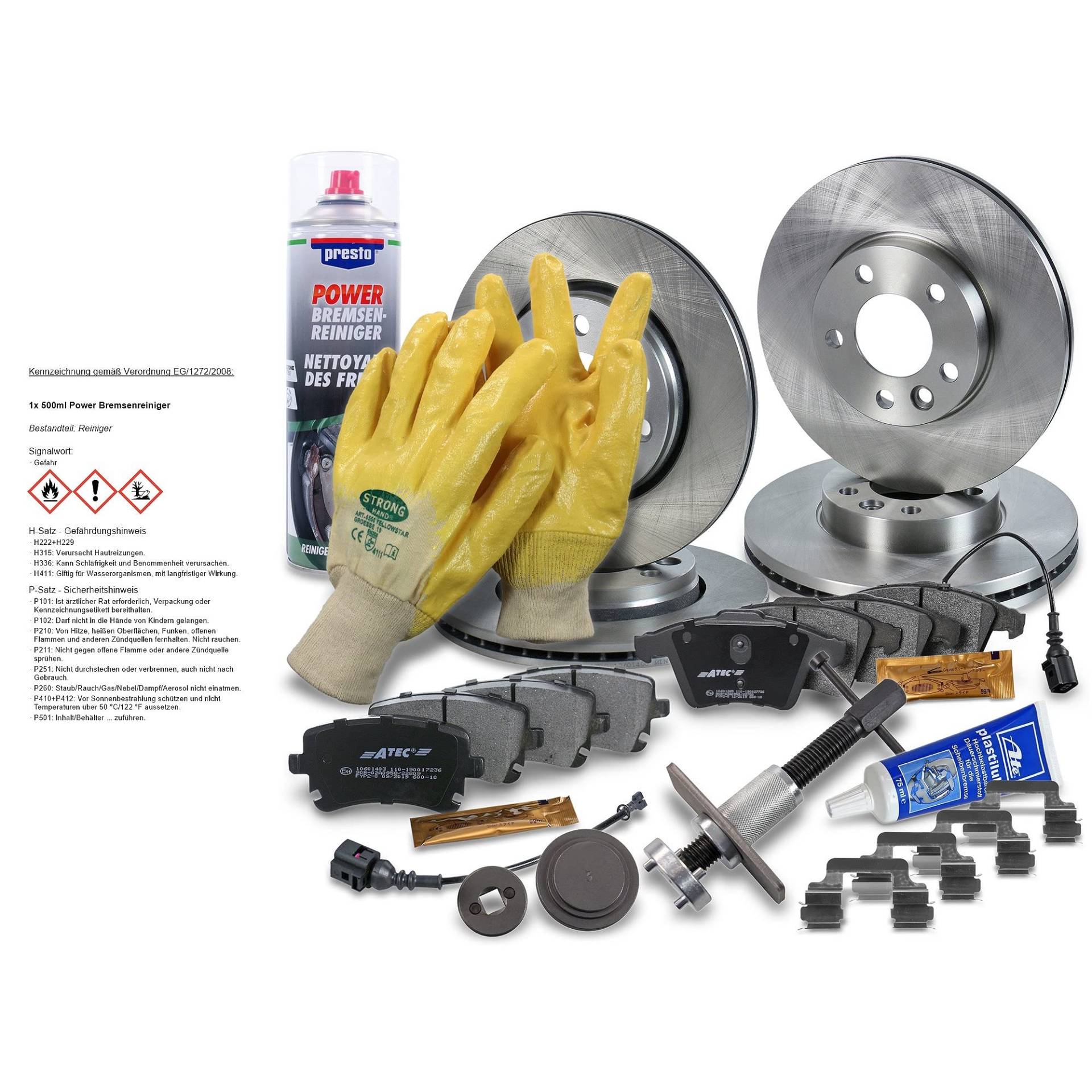 BESTPRICE Bremsenset inkl. Bremsscheiben vorne Ø 308 mm + hinten Ø 294 mm + Bremsbeläge vorne und hinten BESTPRICE Bremsenset inkl. Bremsscheiben vorne Ø 308 mm + hinten Ø 294 mm + Bremsbeläge vorne und hinten von BESTPRICE