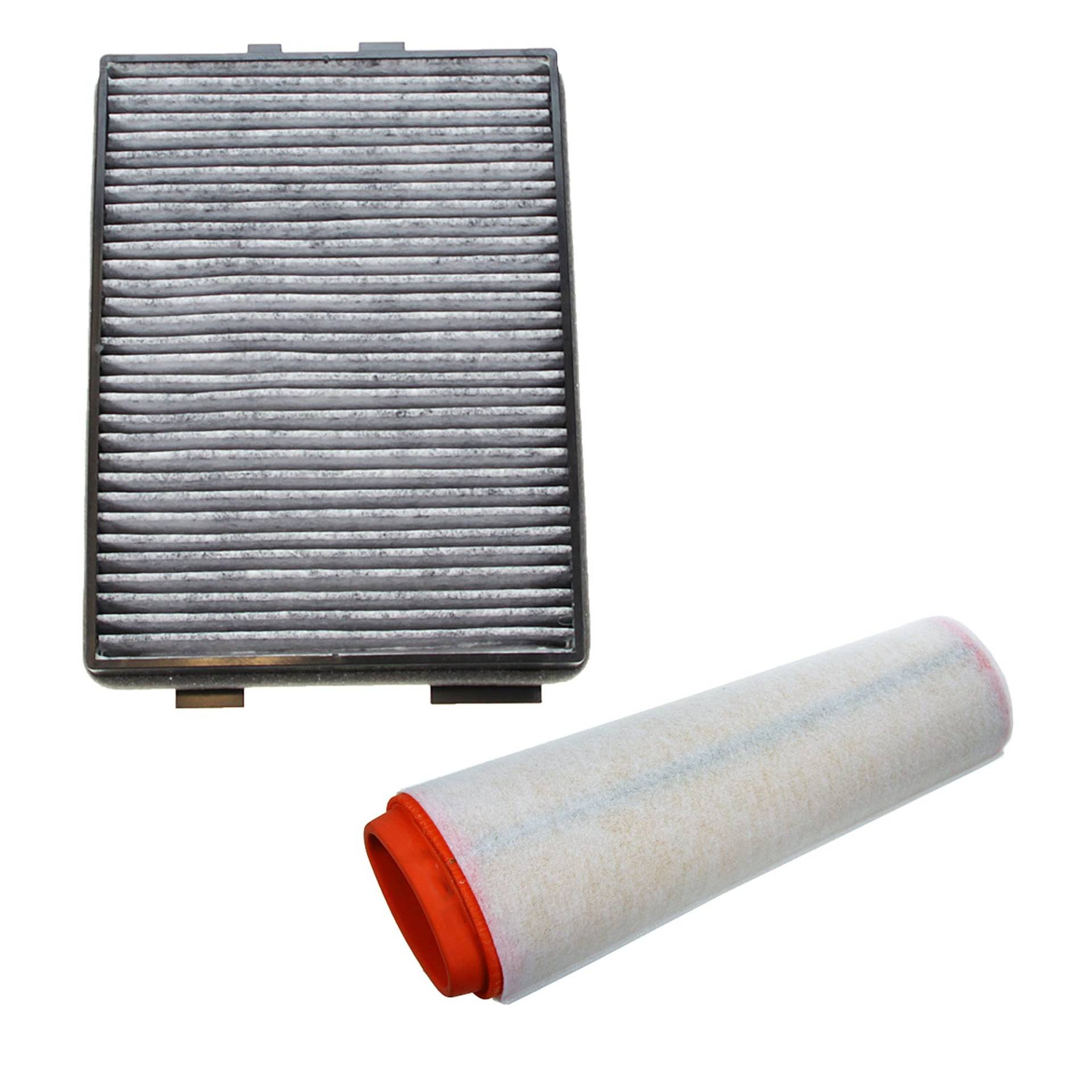 BESTPRICE Inspektionspaket Filterset mit 1x Luftfilter, 2x Innenraumfilter mit Aktivkohle, Kompatibel mit ALPINA D10 (E39), D10 Touring (E39), BMW 5er (E39), 5er Touring (E39) von BESTPRICE
