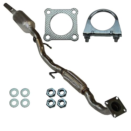 BESTPRICE Katalysator inkl. Anbaumaterial Kompatibel mit SEAT CORDOBA (6L2), IBIZA 3 (6L1), SKODA FABIA 1 (6Y2, 6Y5, 6Y3), VW POLO (9N_, 9A_), POLO 4 Stufenheck (9A4, 9A2, 9N2, 9A6) von BESTPRICE
