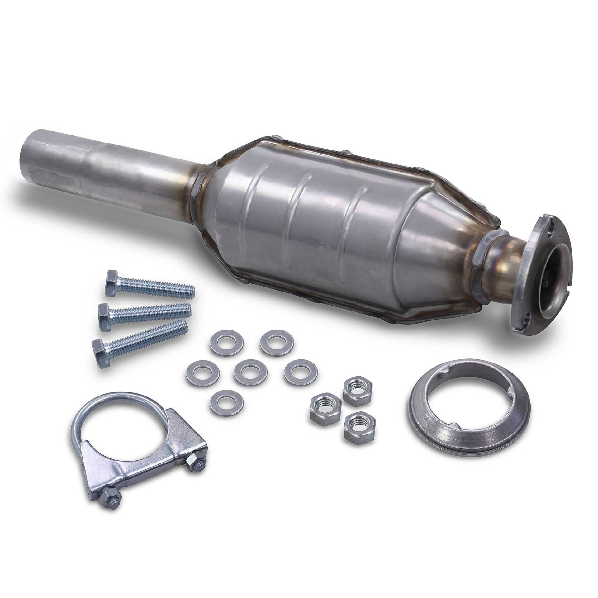 BESTPRICE Katalysator inkl. Anbaumaterial Kompatibel mit SEAT TOLEDO 1 (1L2), VW GOLF 2 (19E, 1G1), JETTA 2 (19E, 1G2, 165), PASSAT B3/B4 (3A2, 35I), PASSAT B3/B4 Variant (3A5, 35I) von BESTPRICE