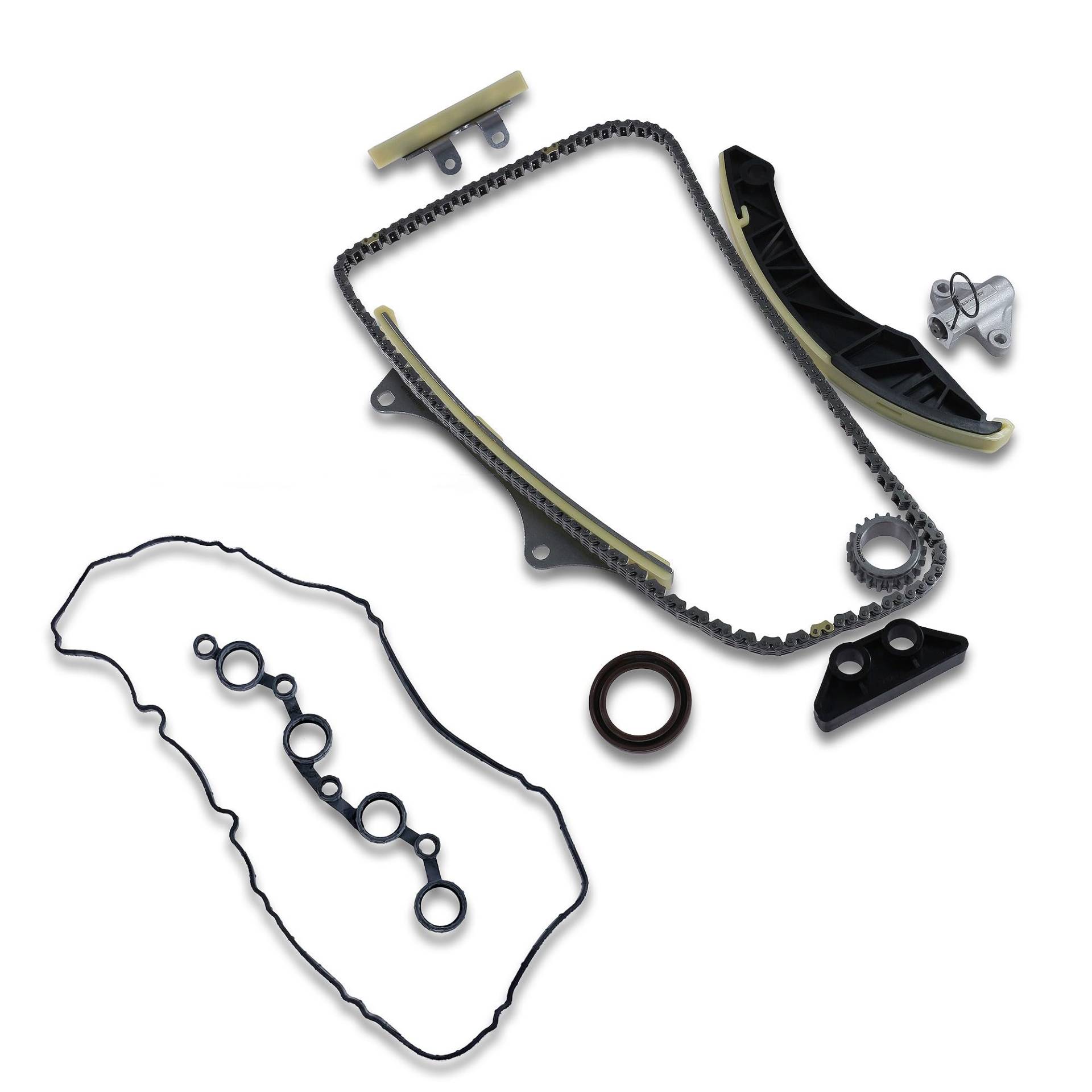 BESTPRICE Steuerkettensatz mit Zahnrad inkl. Dichtungen Kompatibel mit HYUNDAI i10 1 (PA), 2 (BA, IA), i20 1 (PB, PBT), 2 (GB, IB); KIA PICANTO 2 (TA), 3 (JA), RIO 3 (UB), 4 (YB, SC, FB), STONIC (YB) von BESTPRICE