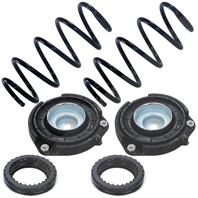 Bestprice 2x Fahrwerksfeder vorne +Federbeinstützlager für Audi, Skoda, VW Bestprice 2x Fahrwerksfeder vorne +Federbeinstützlager für Audi, Skoda, VW von BESTPRICE