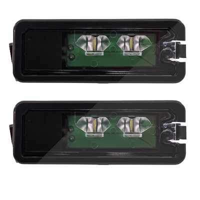 Bestprice 2x LED Kennzeichenleuchte für Porsche, Seat, VW von BESTPRICE