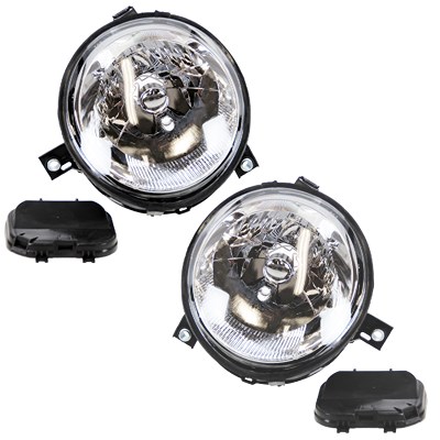 Bestprice 2x Scheinwerfer H4 ohne Stellmotor elektr. LWR für VW Bestprice 2x Scheinwerfer H4 ohne Stellmotor elektr. LWR für VW von BESTPRICE