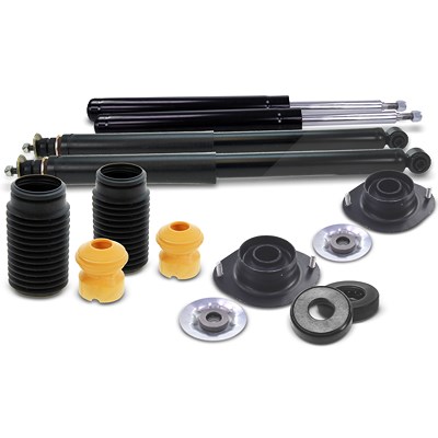 Bestprice 4 Gasdruck Stossdämpfer vorne + hinten für Opel von BESTPRICE