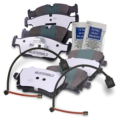 Bestprice Bremsbeläge +Warnkontakt vorne+hinten für BMW Bestprice Bremsbeläge +Warnkontakt vorne+hinten für BMW von BESTPRICE