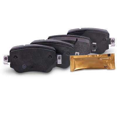 Bestprice Bremsbeläge hinten (Satz) [Hersteller-Nr. 573603J] für Audi, Seat, Skoda, VW von BESTPRICE