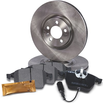 Bestprice Bremsscheiben+Bremsbeläge Vorderachse BELÜFTET für Audi, Seat, Skoda, VW von BESTPRICE