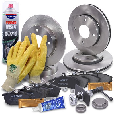 Bestprice Bremsscheiben + Bremsbeläge Vorne + Hinten für Mitsubishi, Smart Bestprice Bremsscheiben + Bremsbeläge Vorne + Hinten für Mitsubishi, Smart von BESTPRICE