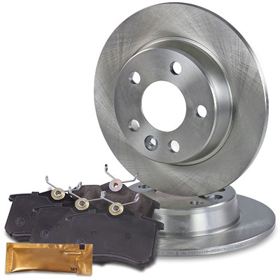 Bestprice Bremsscheiben + Bremsbeläge Hinterachse für Ford von BESTPRICE