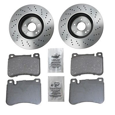 Bestprice Bremsscheiben + Bremsbeläge Vorderachse Belüftet für Mercedes-Benz Bestprice Bremsscheiben + Bremsbeläge Vorderachse Belüftet für Mercedes-Benz von BESTPRICE