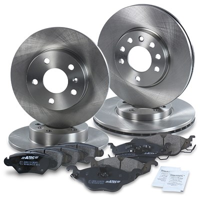Bestprice Bremsscheiben + Bremsbeläge Vorne + Hinten für Opel, Vauxhall von BESTPRICE