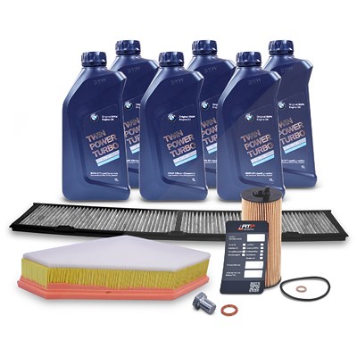 Bestprice Inspektionspaket Set A + 6l 5W-30 Motoröl für Alpina, BMW von BESTPRICE